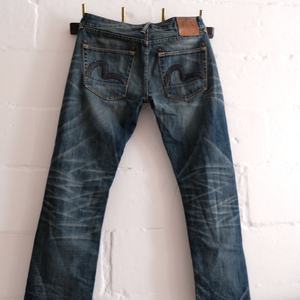 Evisu straight fit jeans SZ 34